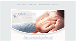 Desktop Screenshot of cotlerhealthcare.com